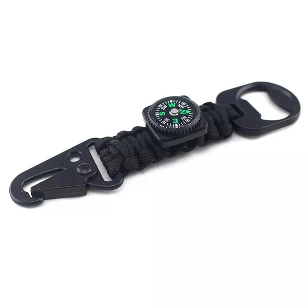 Survival Tactical Bracelets Paracord Keychain