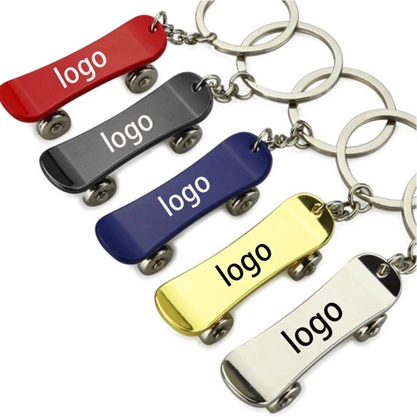 Skateboard Key Ring