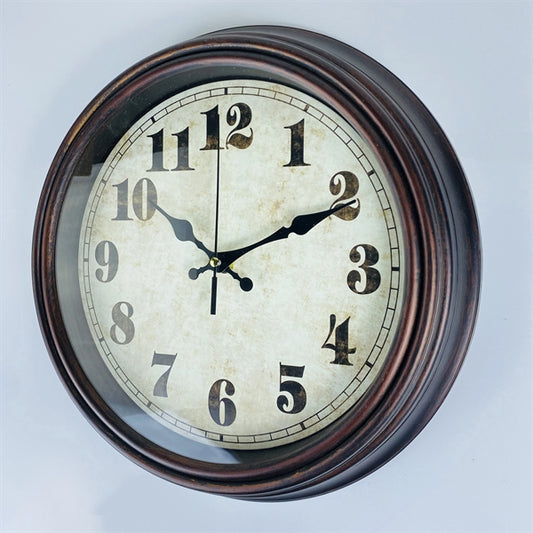 12 Inch Vintage Battery Operated Retro Wall Clocks