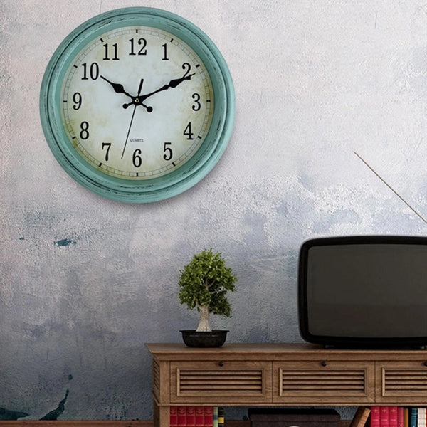 12 Inch Vintage Battery Operated Retro Wall Clocks