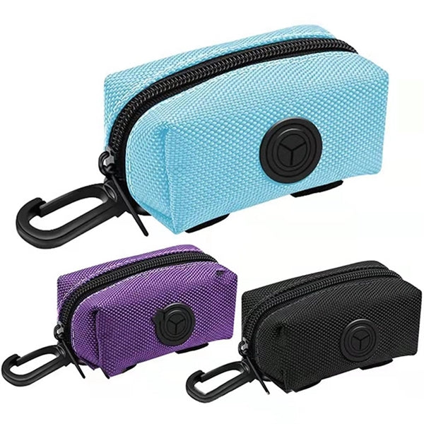 Poop Bag Holder With Zipper