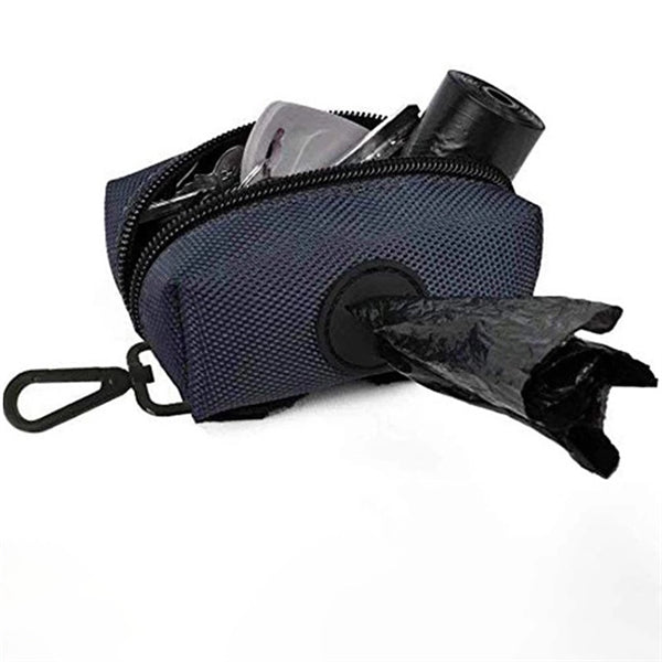 Poop Bag Holder With Zipper