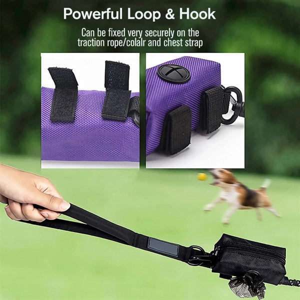 Poop Bag Holder With Zipper