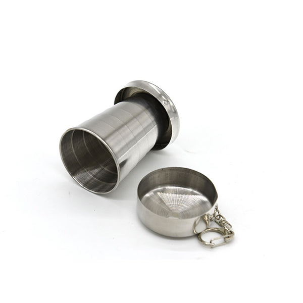 2 1/2 OZ Stainless Steel Foldable Cup