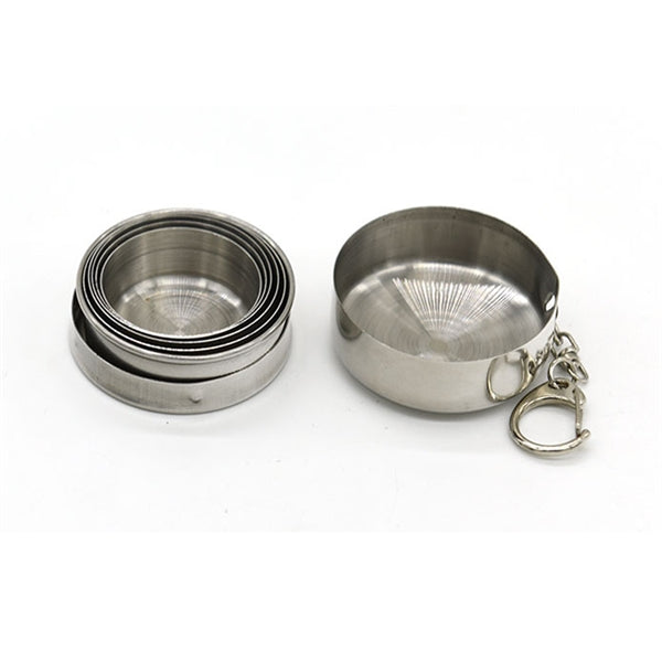 2 1/2 OZ Stainless Steel Foldable Cup