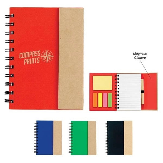 Small Spiral Notebooks With Sticky Notes And Flags