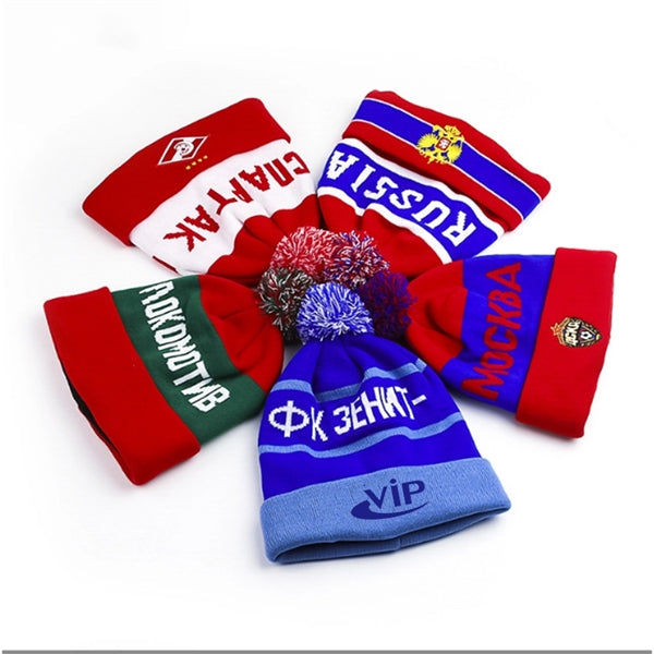Knitted Winter Pom Beanies