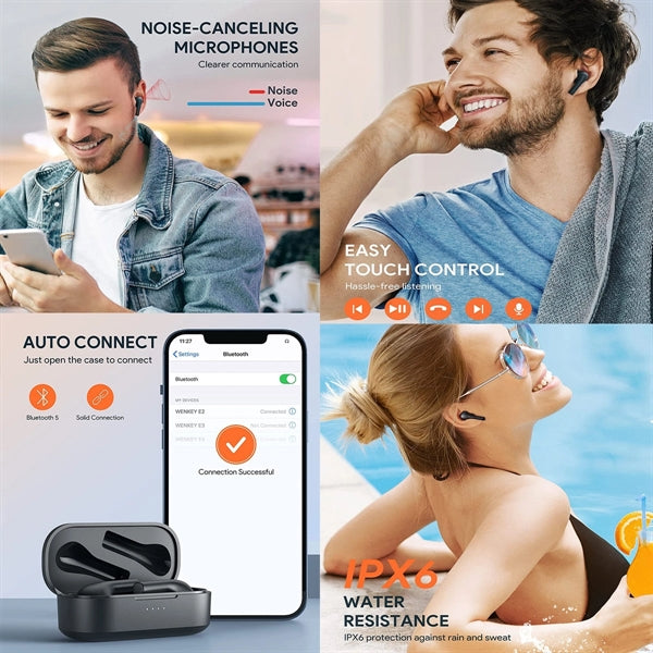 Bluetooth Wireless Earbuds Headphones
