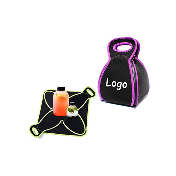 Neoprene Placemat Lunchbox Insulation Table Mat Picnic Bag