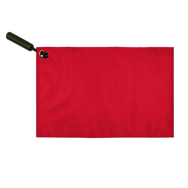 Blank 1 Ply Swirler Flag 12" x 18" W-Poly