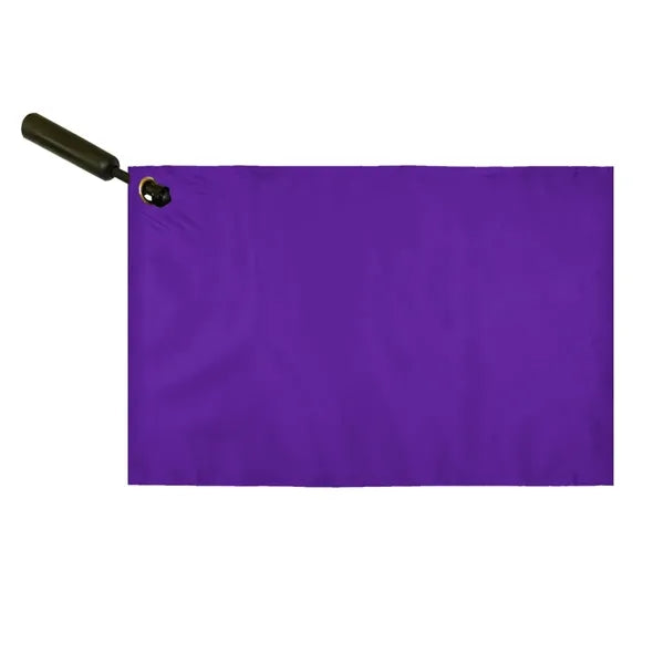 Blank 1 Ply Swirler Flag 12" x 18" W-Poly