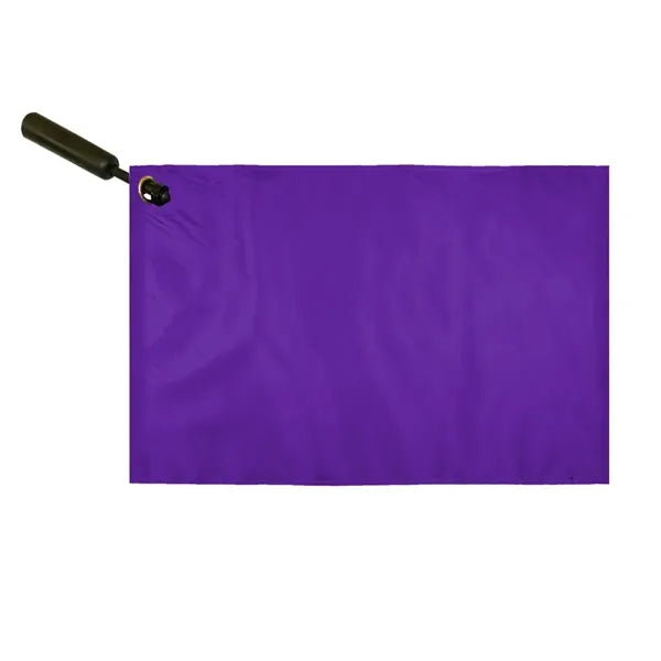 Blank 1 Ply Swirler Flag 12" x 18" E-Poly