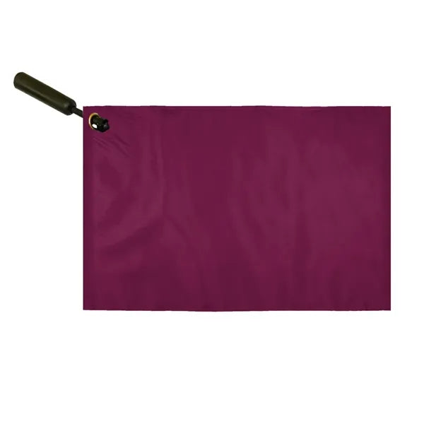 Blank 1 Ply Swirler Flag 12" x 18" E-Poly