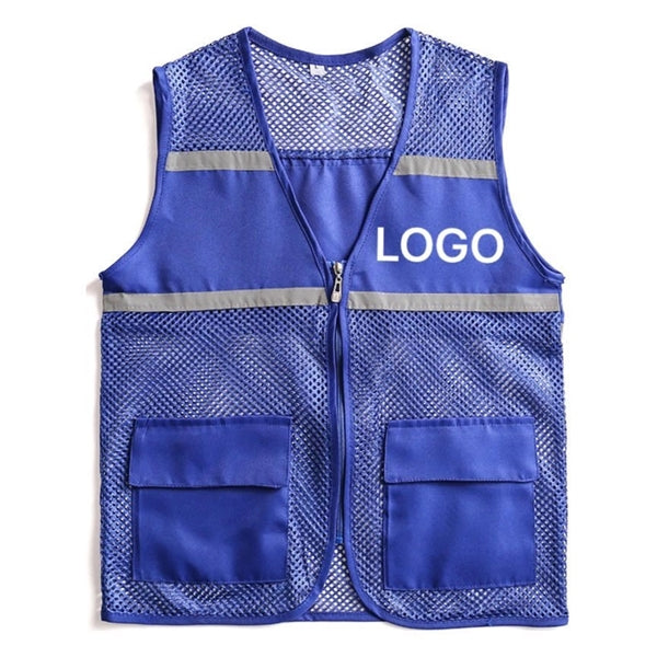 Safety Reflective Traffic Mesh Vest