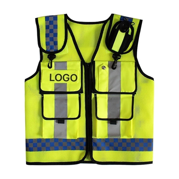 Safety Reflective Traffic Double-layer Mesh Vest