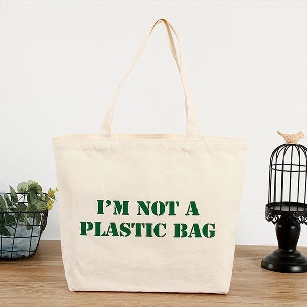 Cotton Canvas Tote Bag