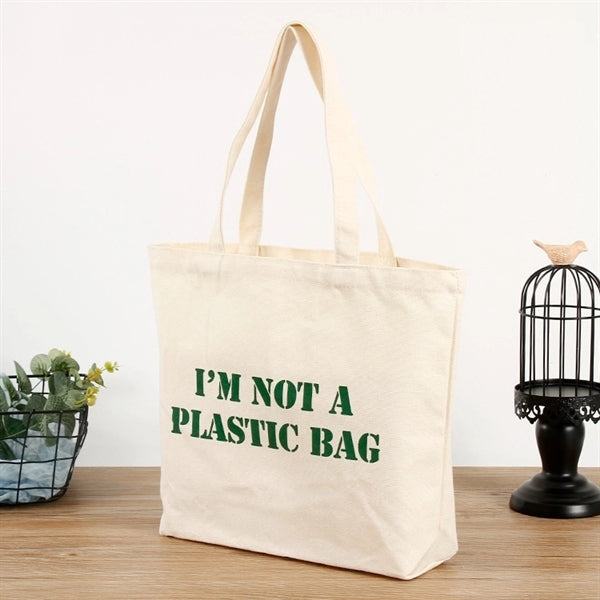 Cotton Canvas Tote Bag