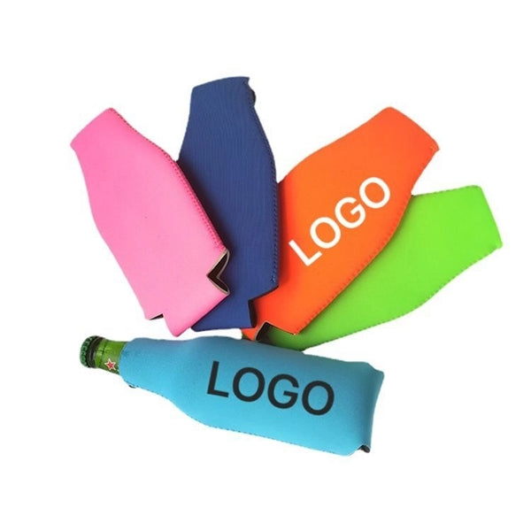 Neoprene beer bottle holder cooler