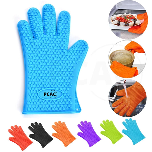 Heat Resistant Silicone Cooking Gloves