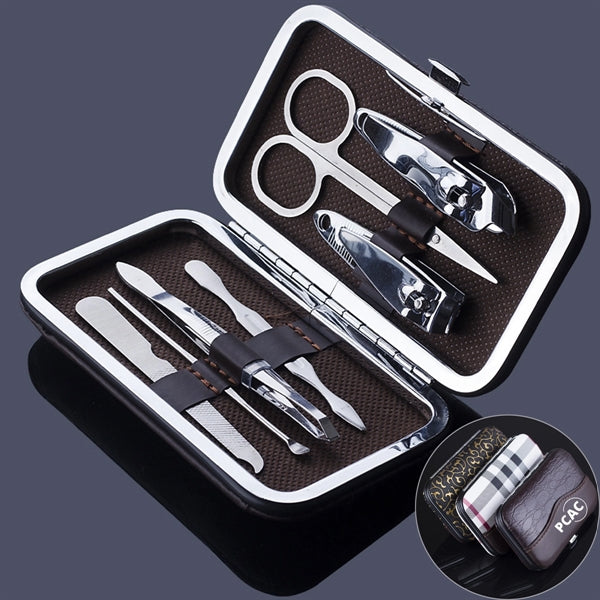 7-in-1 Travel Nail Clipper Tools Mainicure Set