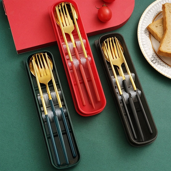 4 Pcs Cutlery Set Dinnerware