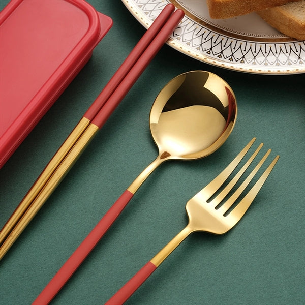 4 Pcs Cutlery Set Dinnerware