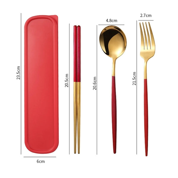 4 Pcs Cutlery Set Dinnerware