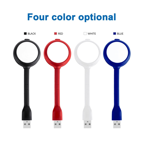 4-Port USB Hub Book Light