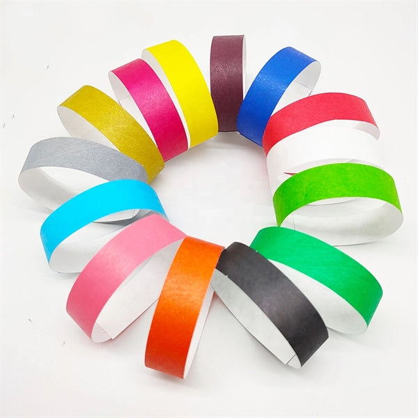 Waterproof Paper Tyvek Wristbands