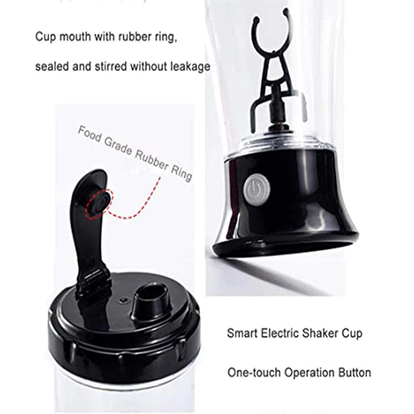 Self Mixing Mug Electric Protein Shaker Bottle