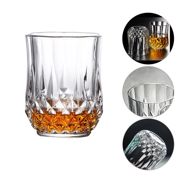 Elegant Clear Bar Glass Cup 7oz