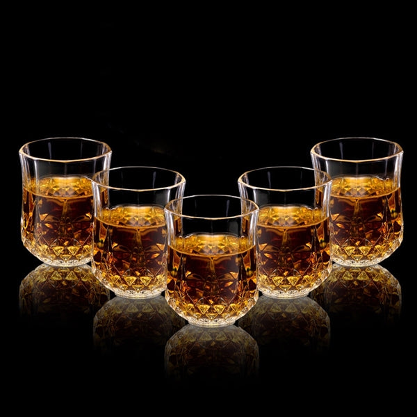 Elegant Clear Bar Glass Cup 7oz