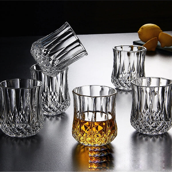 Elegant Clear Bar Glass Cup 7oz