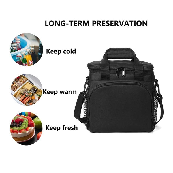 Diagonal Portable Outdoor Picnic Lunch Bag
