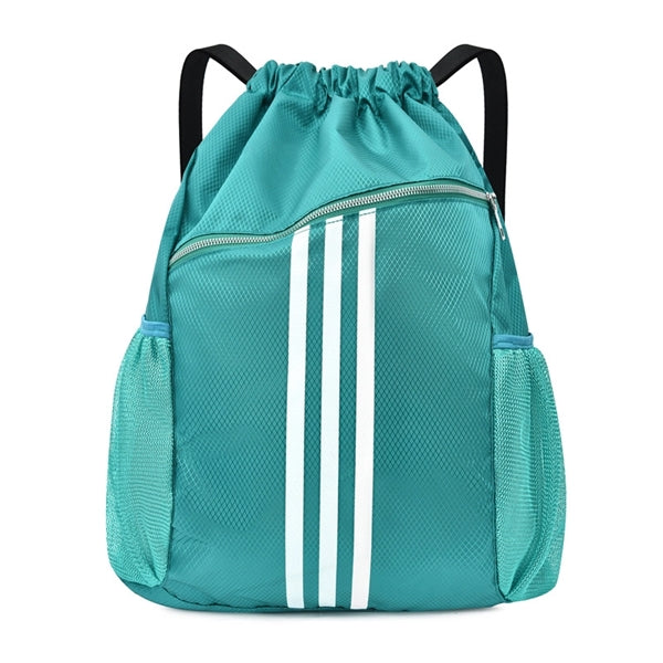 Premium Swimming Drawstring Backpack with bottle holderhold