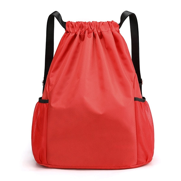 Huge Swimming Drawstring Backpack with bottle holderhold