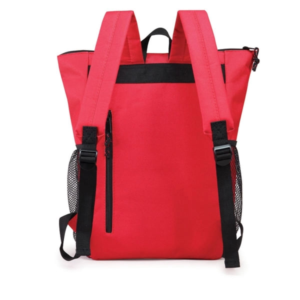Wide Open Poly Computer Backpack