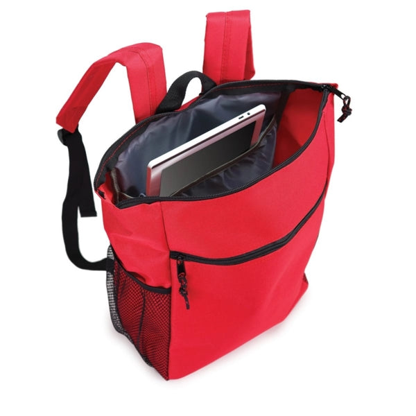 Wide Open Poly Computer Backpack