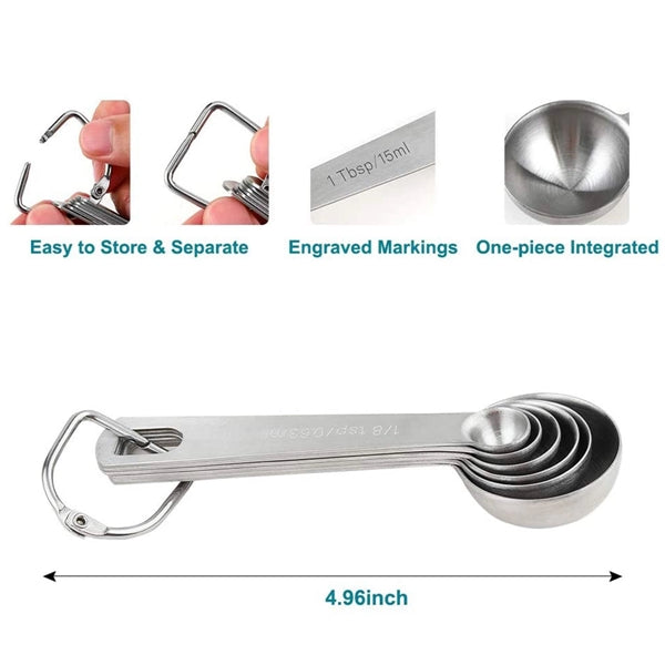 6PCS Measuring Spoon Set