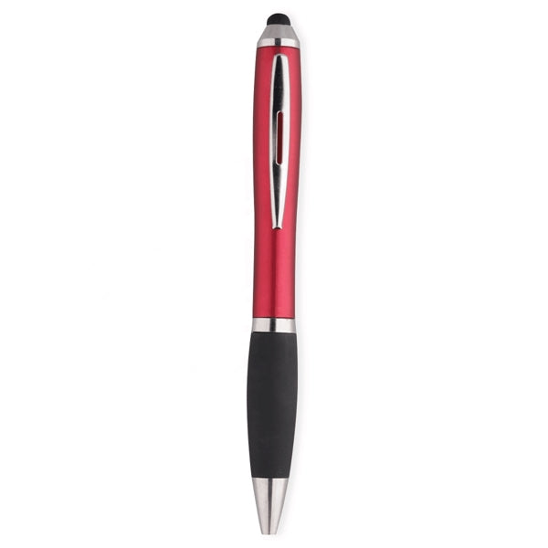 Stylus and comfortable grip ballpoint pen