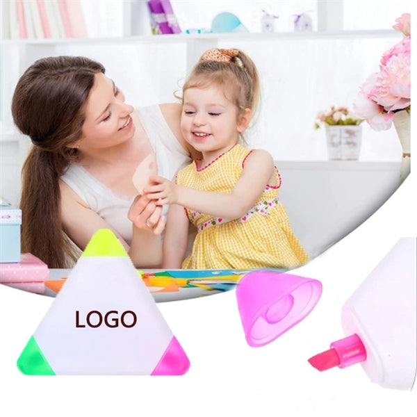 3- in- 1 Fluorescent Marker Pen