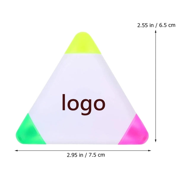3- in- 1 Fluorescent Marker Pen