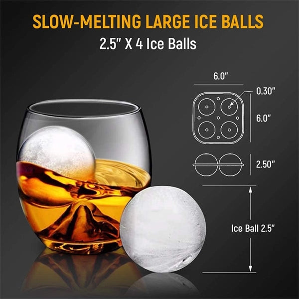 4 Ice Balls Maker