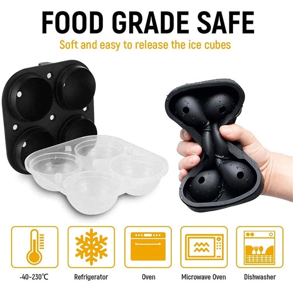 4 Ice Balls Maker