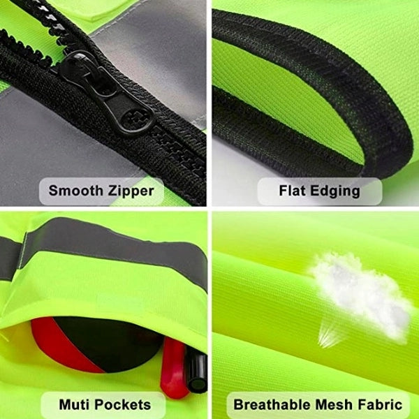 Reflective Vest Safety Workwear