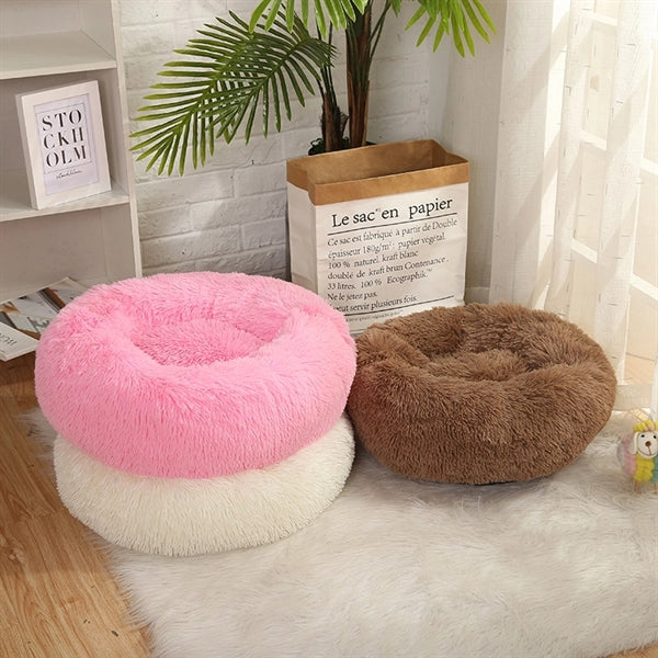 Pets Plush Calming Dog Bed