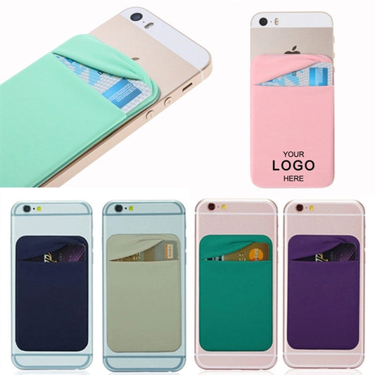Ultra-Thin Mobile Phone Card Holder With Cover