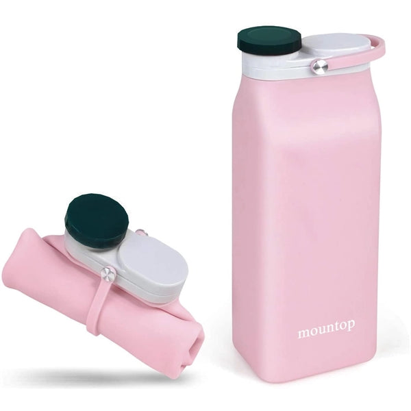 Portable Food Grade Silicone Travel Water Bottle