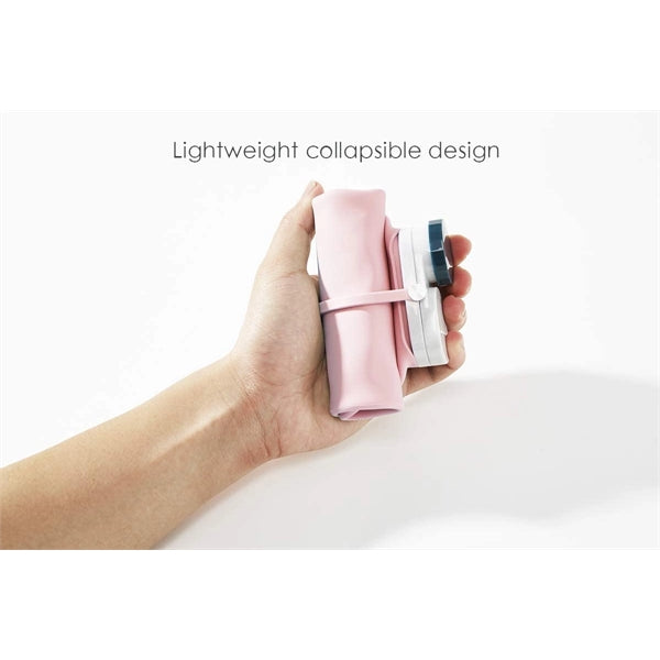 Portable Food Grade Silicone Travel Water Bottle