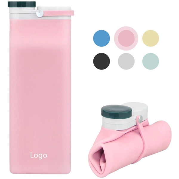 Portable Food Grade Silicone Travel Water Bottle